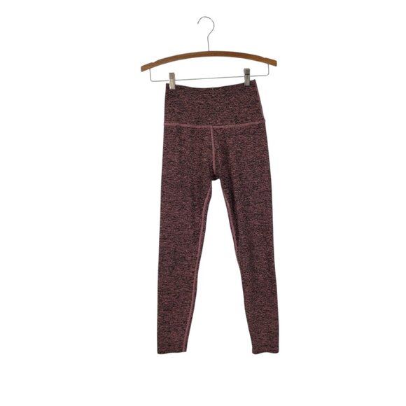 Beyond Yoga Spacedye Caught in the Midi High Waisted Leggings Black Pink Small - Picture 1 of 8